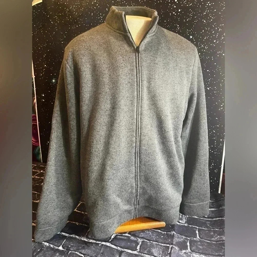 Apt 9 xxl fleece lined jacket grey